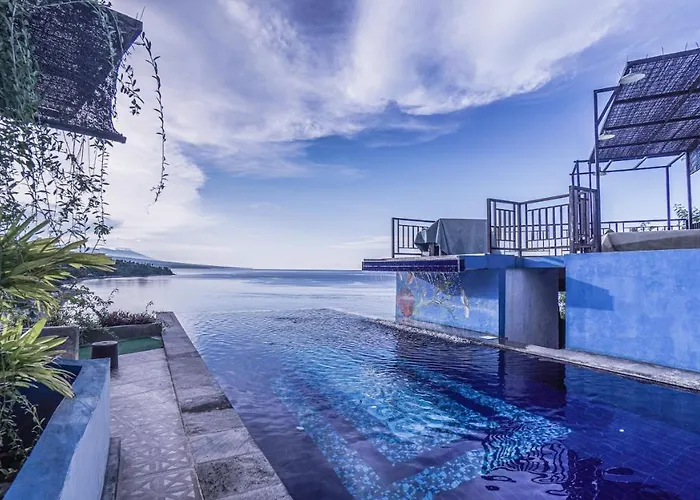 Waenis Sunset View And Restaurant, Amed, Bali Gasthof *