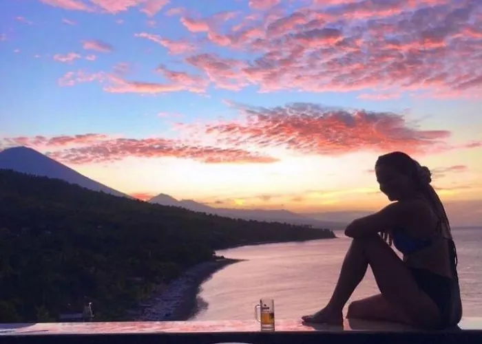 Waenis Sunset View And Restaurant, Amed, Bali Gasthof Amed
